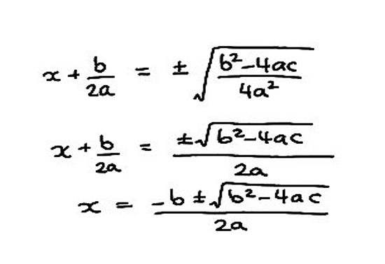 Quadratic equation calculator   solve quadratic formulas